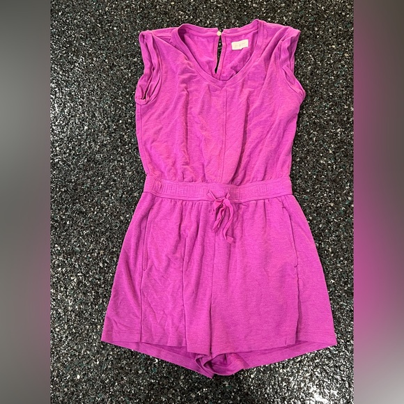 Lou & Grey Women's Romper Jumper one piece Pink Small - Picture 1 of 4